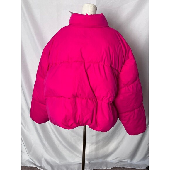 Amazon basics hot pink puffer jacket Plus Size 6x (Not 5x)‎ - Picture 4 of 10